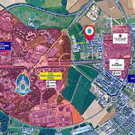 Disneyland-Paris, Studio 2 Pers, Wifi Serris Eksteriør billede